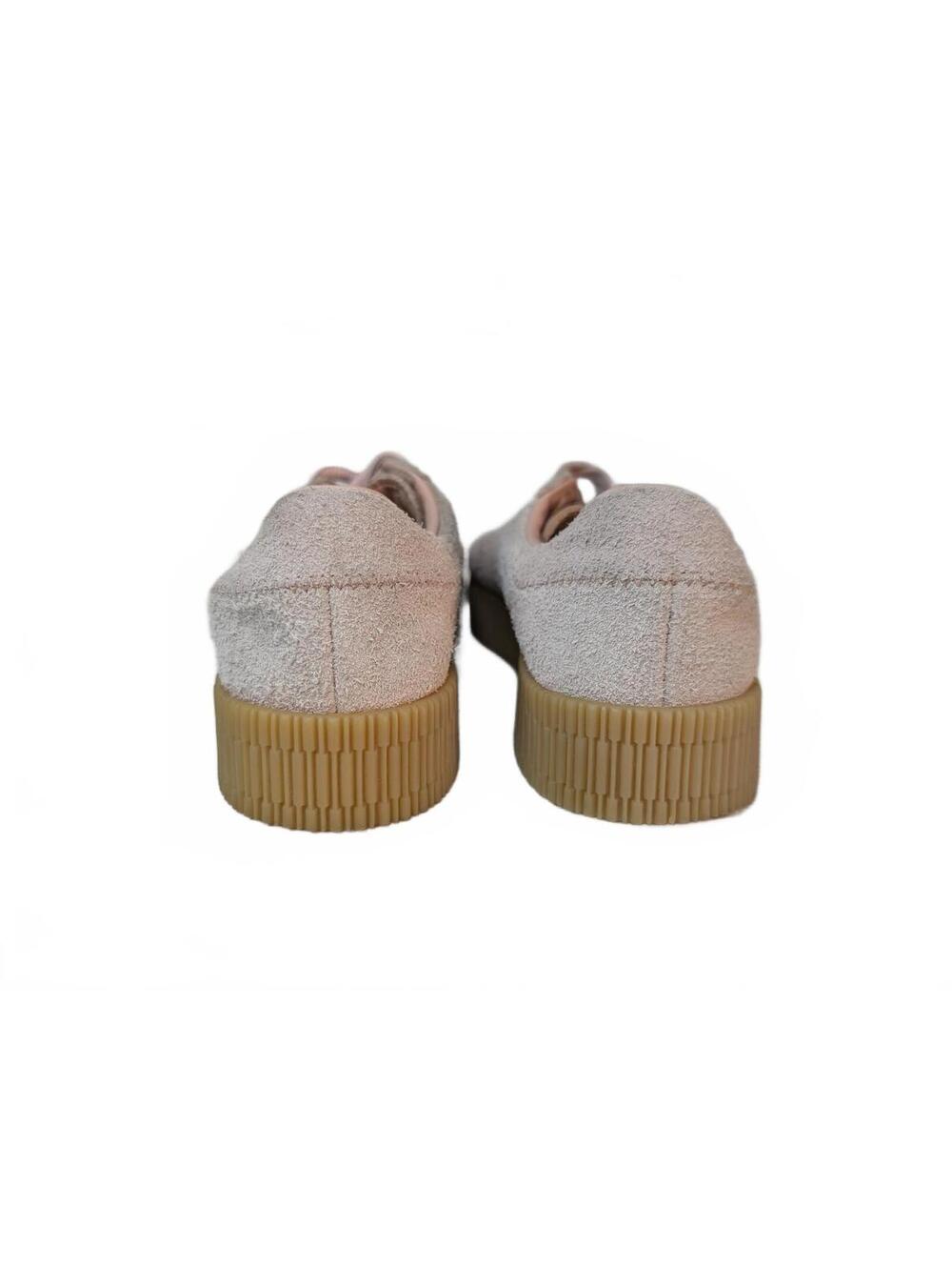Adidas‎ Sambae Women's Platform Sneakers Ash Pearl Pink Gum Sole Size US 8 - Picture 4 of 7